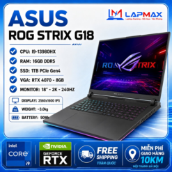 ASUS ROG STRIX G18 (I9-13980HX | 16GB | 1TB | RTX 4070 | 2K | 240HZ)