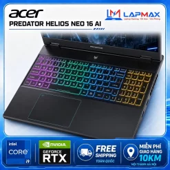 ACER PREDATOR HELIOS NEO 16 AI (ULTRA 9 275HX | 32GB | 1TB | RTX 5070 | 2K | 240HZ)
