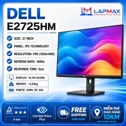 MÀN HÌNH DELL E2725HM (27 INCH - IPS - FHD - 100HZ - 5MS)