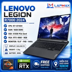 LEGION R7000 2024 (R7-8745H | 16GB | 512GB | RTX 4060 8G | FHD | 144Hz)