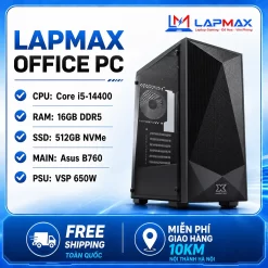 BỘ MÁY TÍNH VP ASUS B760 | CPU: Core I5 14400 | RAM: 16Gb bus 3200 | Nvme 512 GB