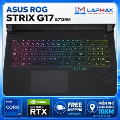 (LIKENEW) ROG STRIX G17 G713RM (R7-6800H | 16GB | 512GB | RTX 3060 6G | FHD | 360Hz)