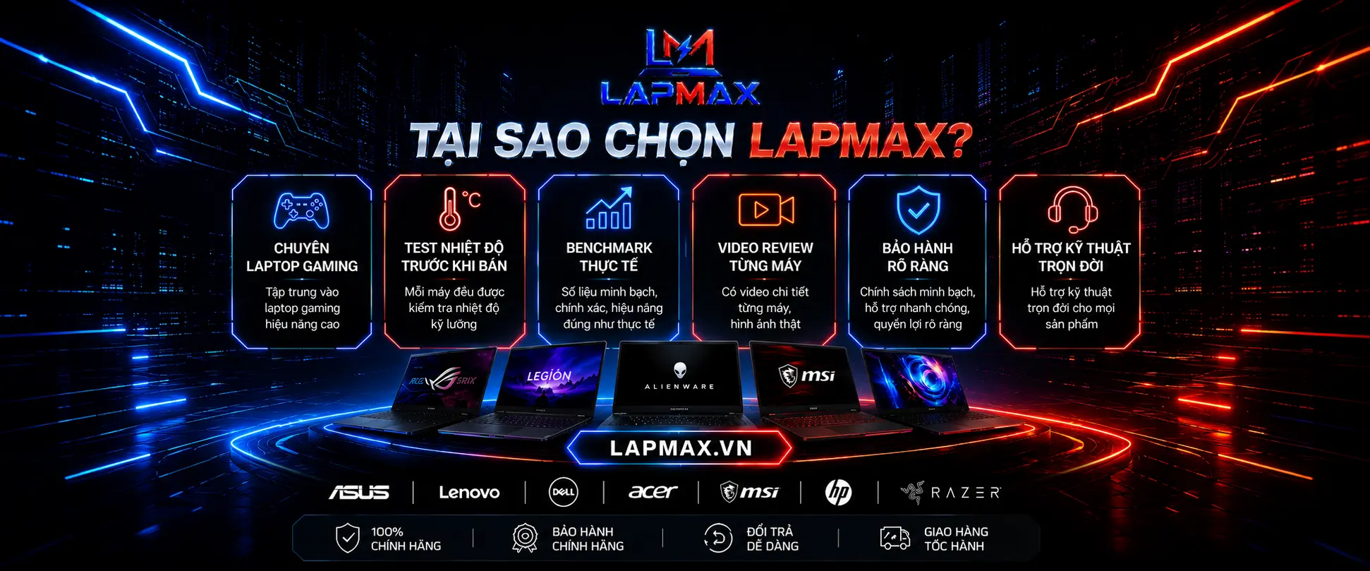Lapmax-Chuyên Laptop Gaming