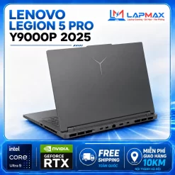 (LIKENEW)LENOVO LEGION 5 PRO Y9000P 2025 (ULTRA 9 275HX | 32GB | 1TB | RTX 5060 8GB | 2.5K OLED | 240Hz)