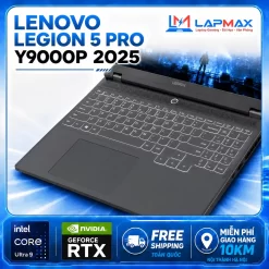 Alternative view of (LIKENEW)LENOVO LEGION 5 PRO Y9000P 2025 (ULTRA 9 275HX | 32GB | 1TB | RTX 5060 8GB | 2.5K OLED | 240Hz)