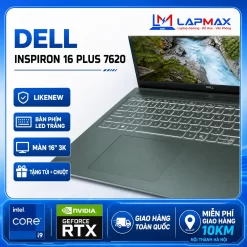 (LIKENEW) DELL INSPIRON 16 PLUS 7620 (I7-12700H | 16GB | 512GB | RTX 3060 6GB | 3K | 60HZ)